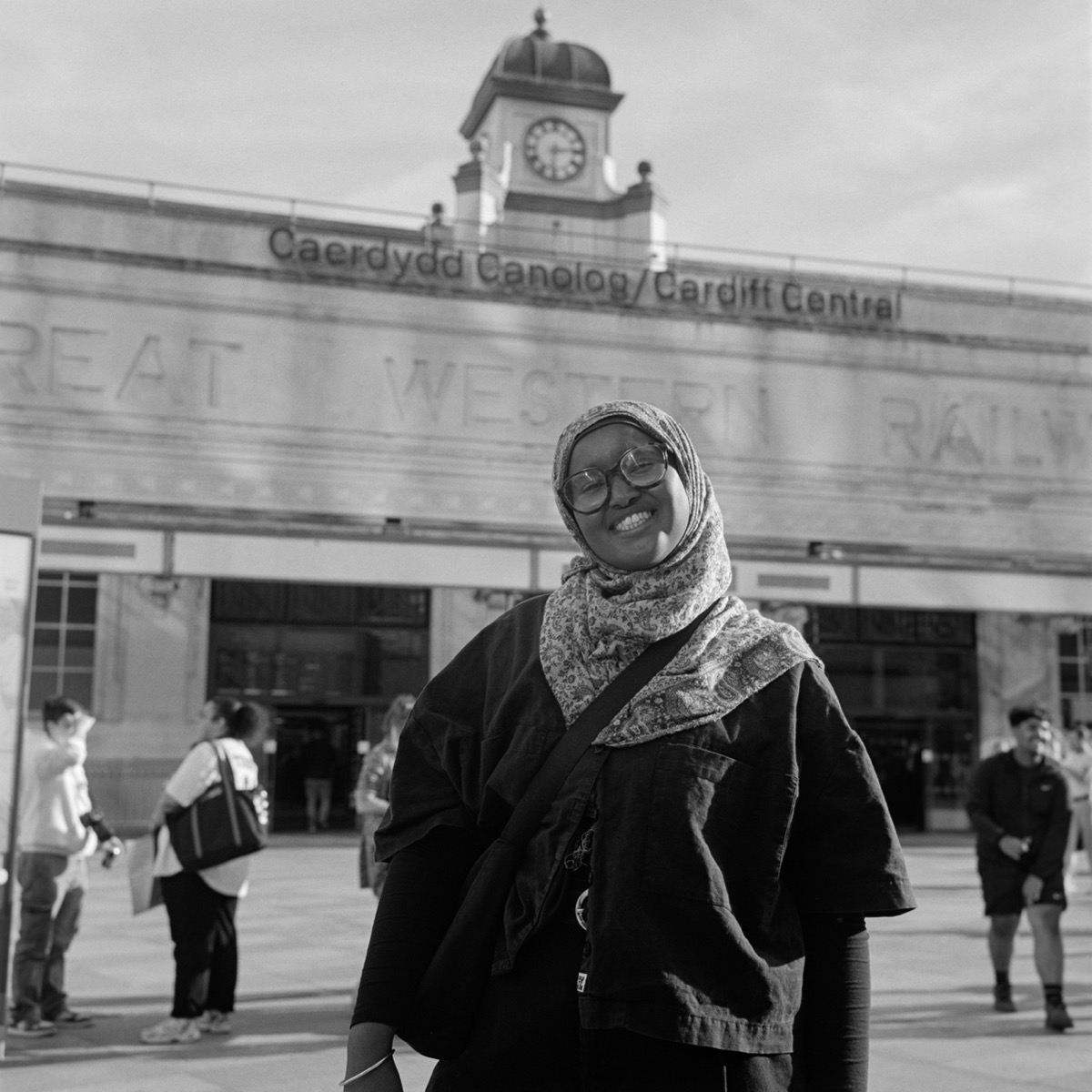 Portrait in Cardiff