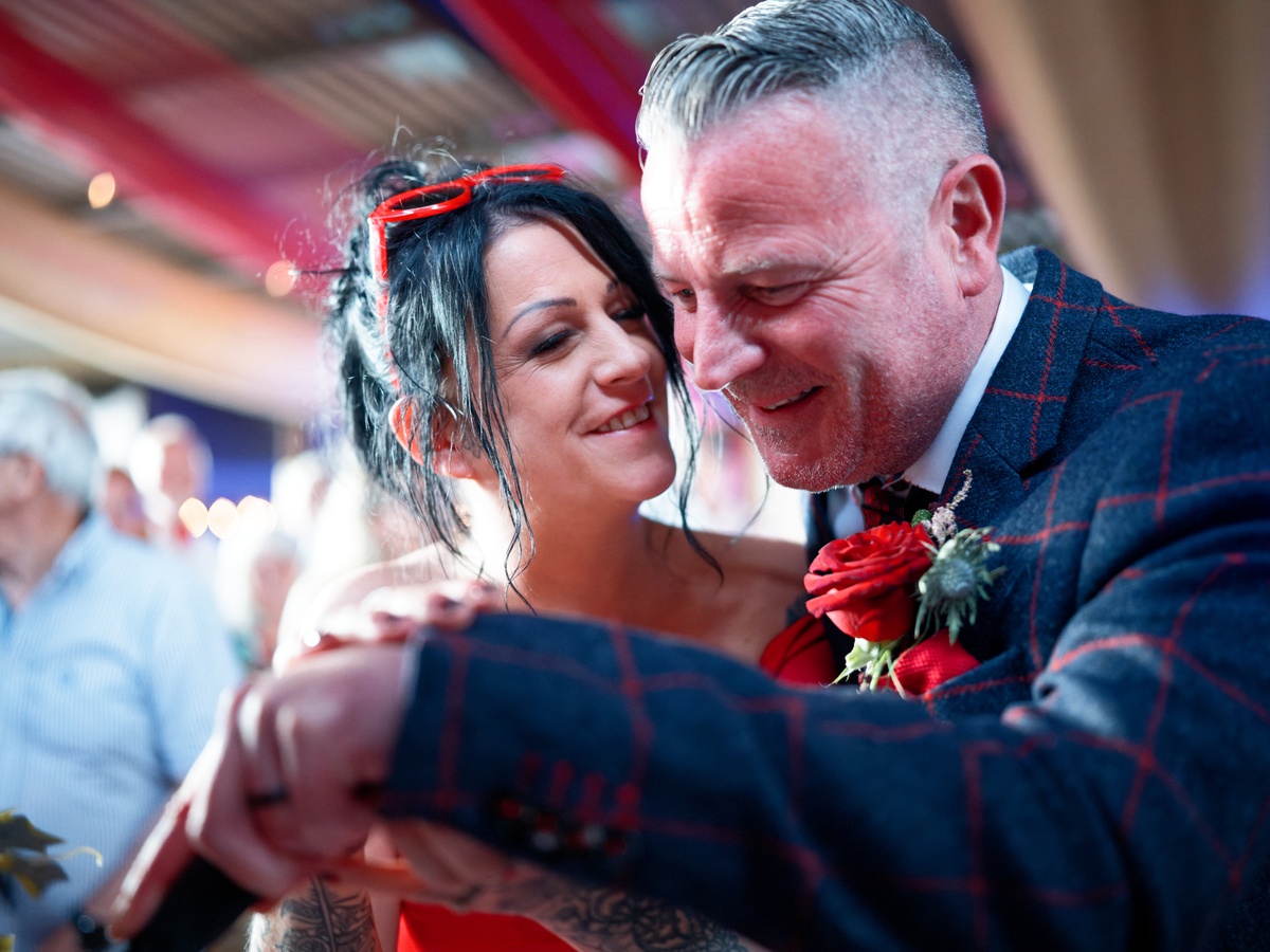 Candid digital wedding photography